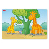 Haba 10 puzzles 2 pièces animaux sauvages