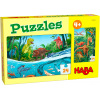 Haba 2 puzzles 24 pièces dinos