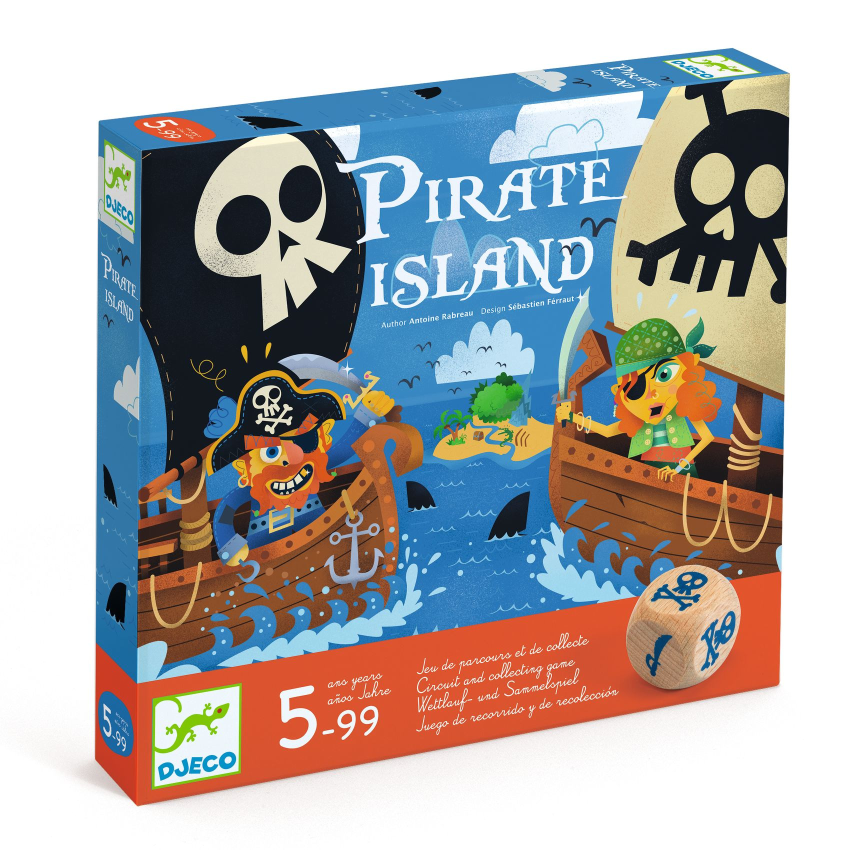 Djeco Puzzle Pirates 32 pièces : : Jeux et Jouets