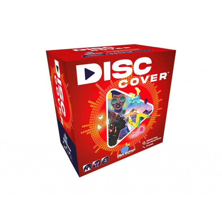 Disc cover jeu d'ambiance musical