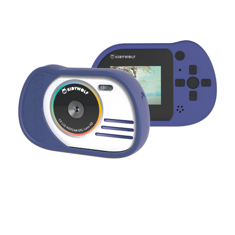Kidycam blauwe camera voor kinderen vanaf 3 jaar