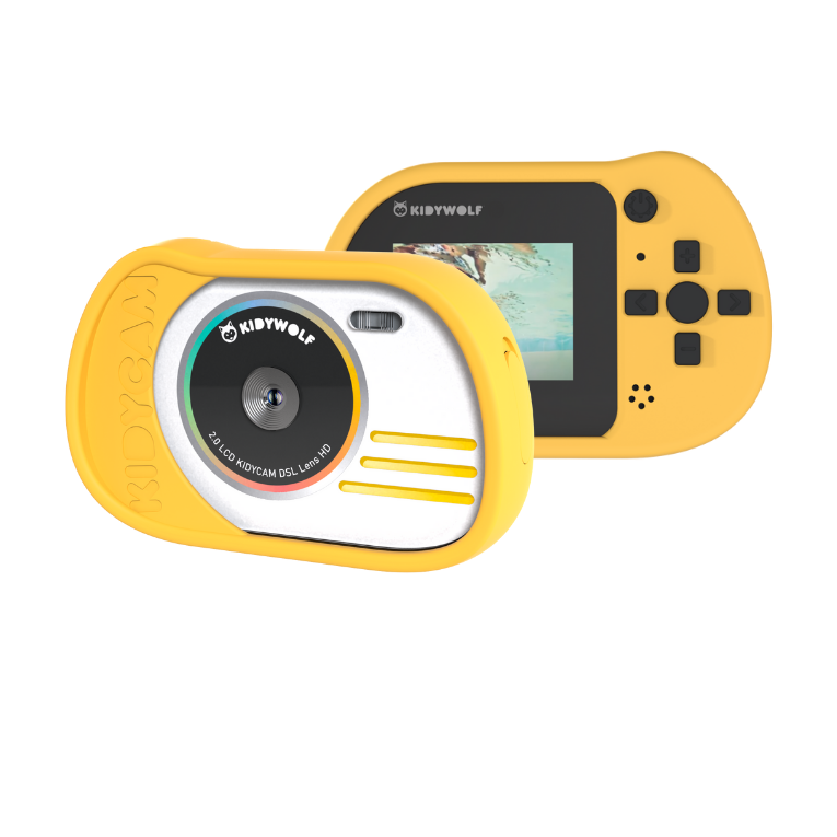 Afrika portemonnee vertrouwen Kidycam gele camera voor kinderen vanaf 3 jaar