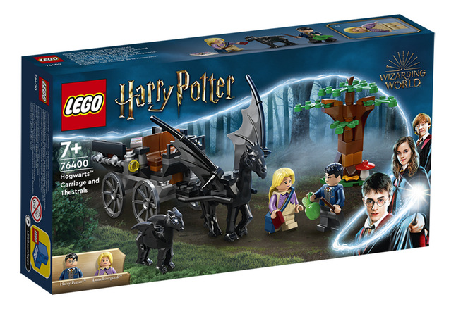Kort leven nauwkeurig Ontembare Lego Harry Potter - Zweinstein postkoets en sombrals