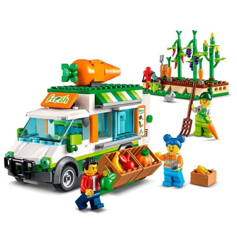 Lego City - Le camion de marché des fermiers - 60345