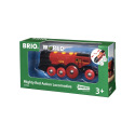 Red Krachtige Locomotief (Batterijgevoed) Brio