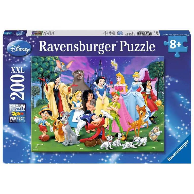 Puzzle 200 pièces XXL Les grands personnages Disney