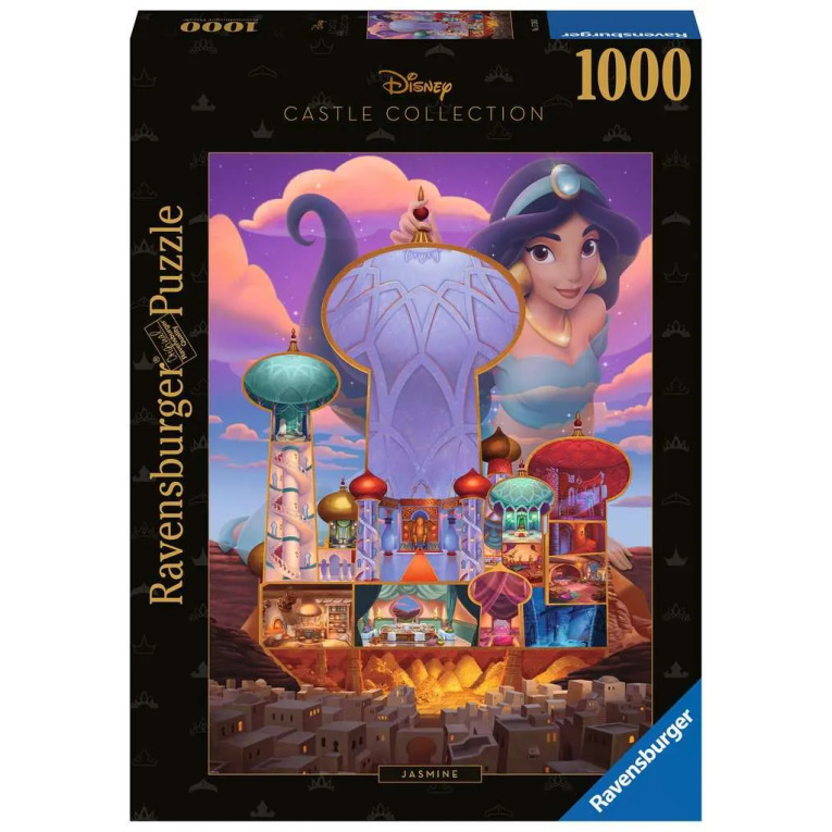 Puzzel 1000 stukjes  - Disney Castles: Jasmin