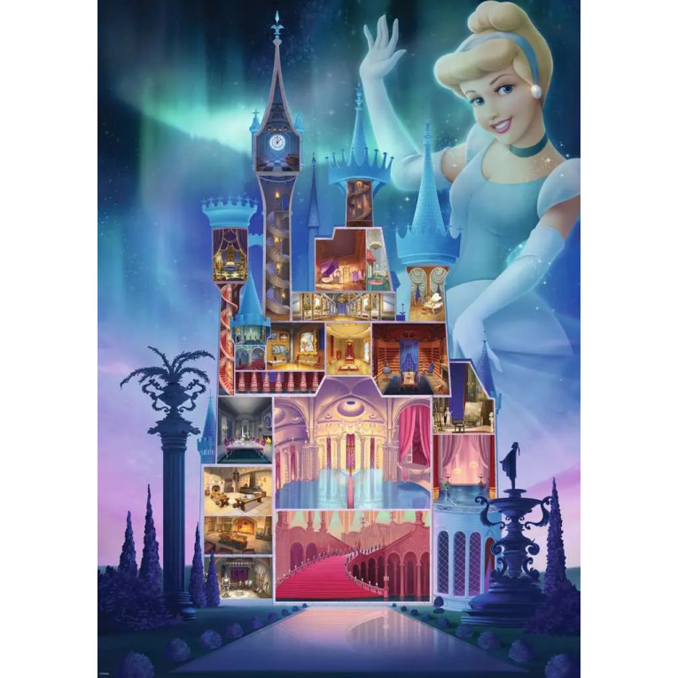 Puzzle de 1000 pièces - Château Disney : Cendrillon - Ravensburger
