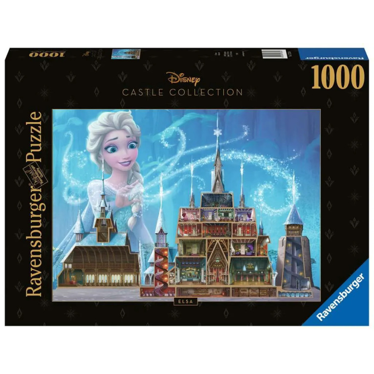Puzzle 1000 pièces - Châteaux Disney : Elsa
