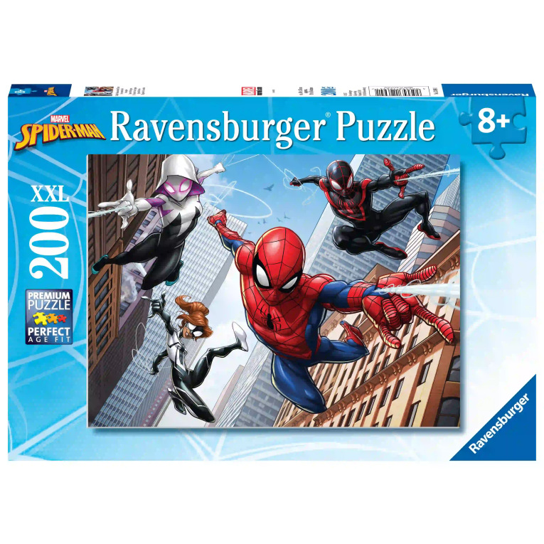 Puzzle 200 pièces XXL - Les pouvoirs de l'araignée / Spider-man