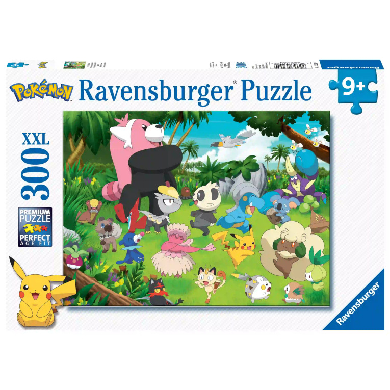 Puzzle de 300 pièces - Pokemon sauvages - Ravensburger