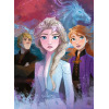 Puzzle 300 pièces Disney - Elsa, Anna et Kristoff