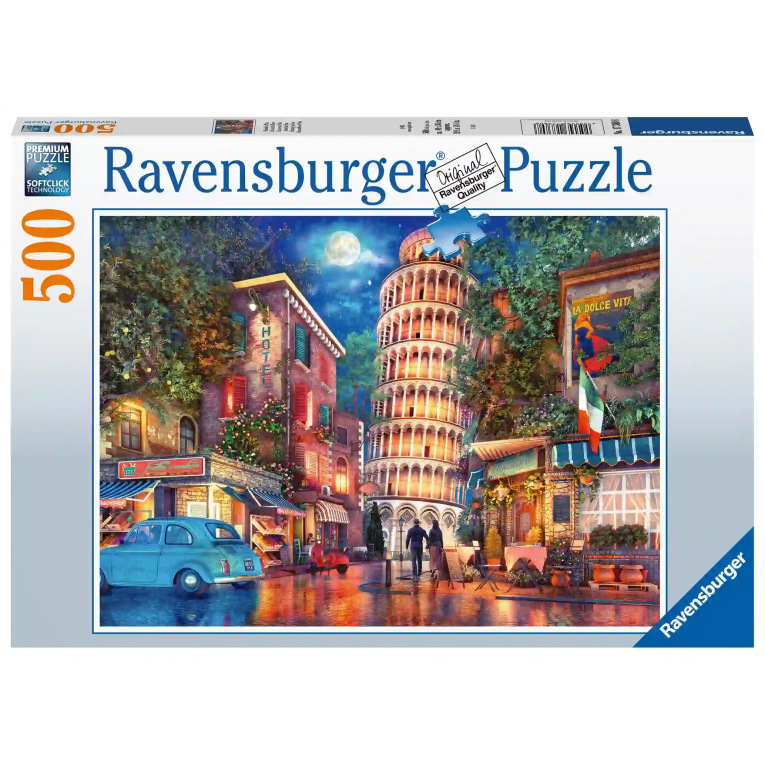 Puzzle de 500 pièces - Une nuit à Pise - Ravensburger