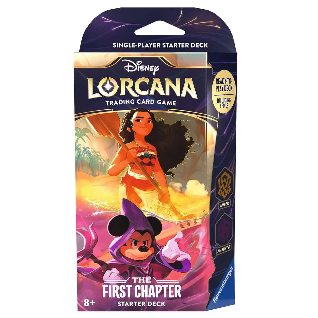 Disney Lorcana Ambre et Saphir Kit de départ - Montée des Formes